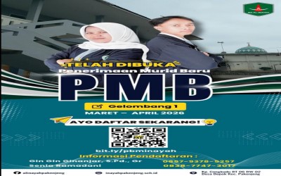 PMB (PENERIMAAN MURID BARU) TAHUN AJARAN 2026/2027